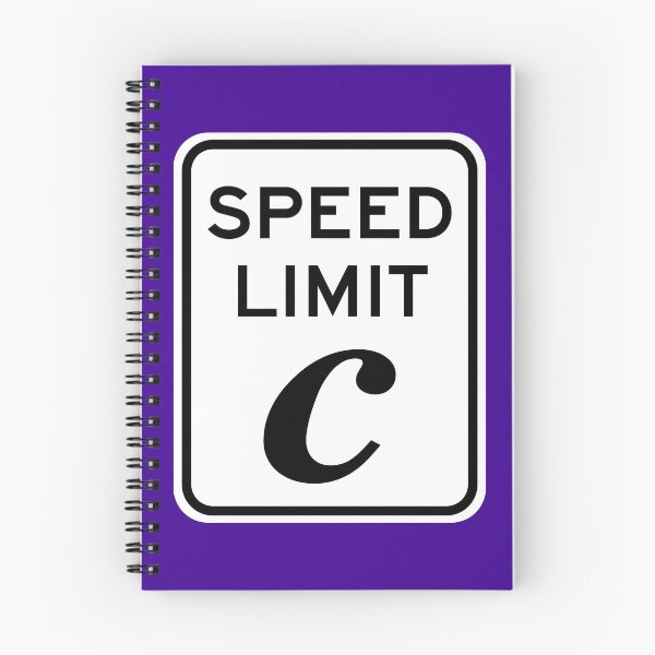 Item preview, Speed Limit Light Speed (c) Sign designed and sold by Karate Octopus.