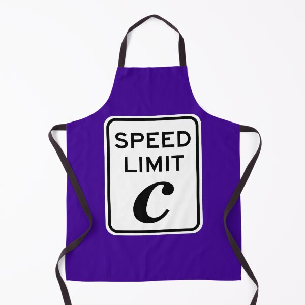 Item preview, Speed Limit Light Speed (c) Sign designed and sold by Karate Octopus.
