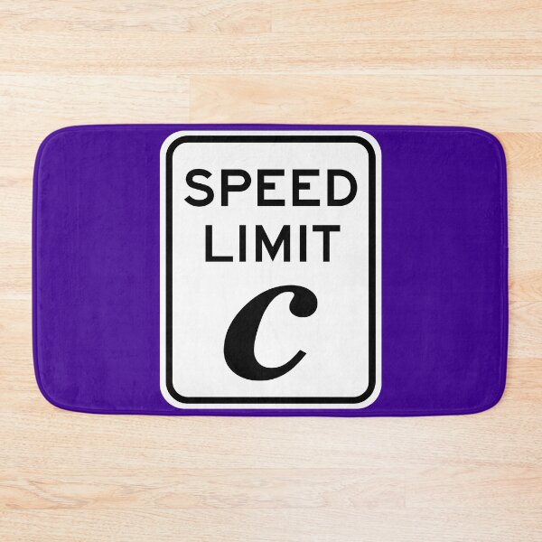 Item preview, Speed Limit Light Speed (c) Sign designed and sold by Karate Octopus.