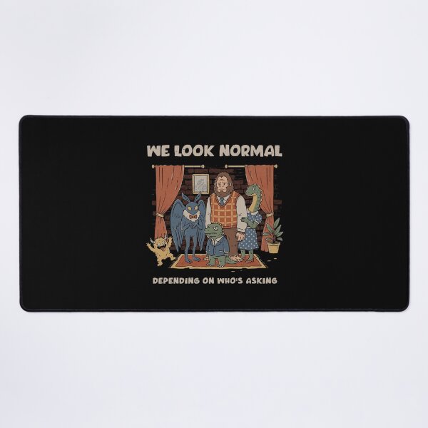Item preview, We Look Normal designed and sold by GODZILLARGE.