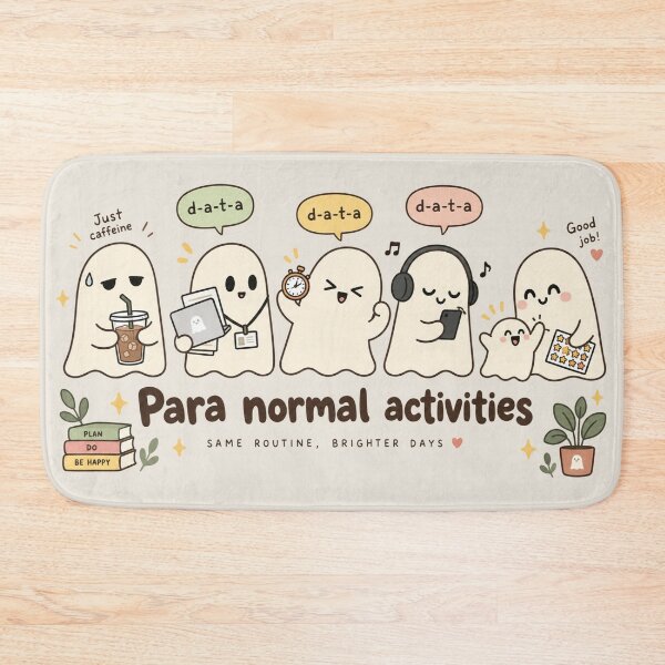 Item preview, Para Normal Activities, Funny Paraprofessional, Ghost Halloween, Spooky Teacher, School Para, Teacher Aide, Halloween Teacher Gift, Spooky Season designed and sold by Quiajia.