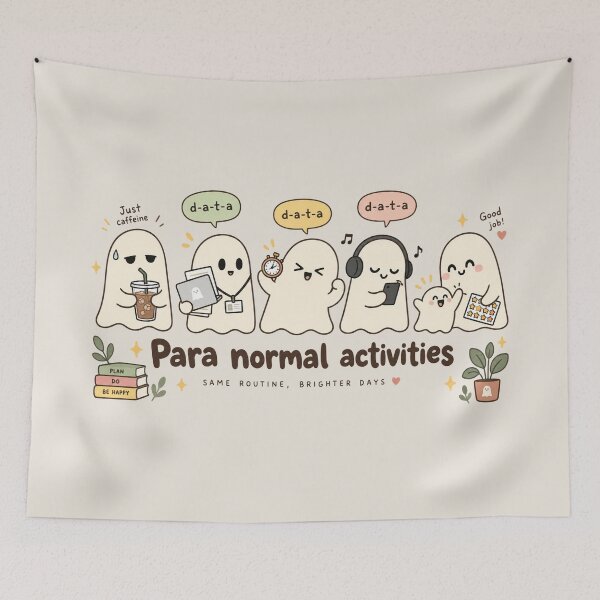 Item preview, Para Normal Activities, Funny Paraprofessional, Ghost Halloween, Spooky Teacher, School Para, Teacher Aide, Halloween Teacher Gift, Spooky Season designed and sold by Quiajia.