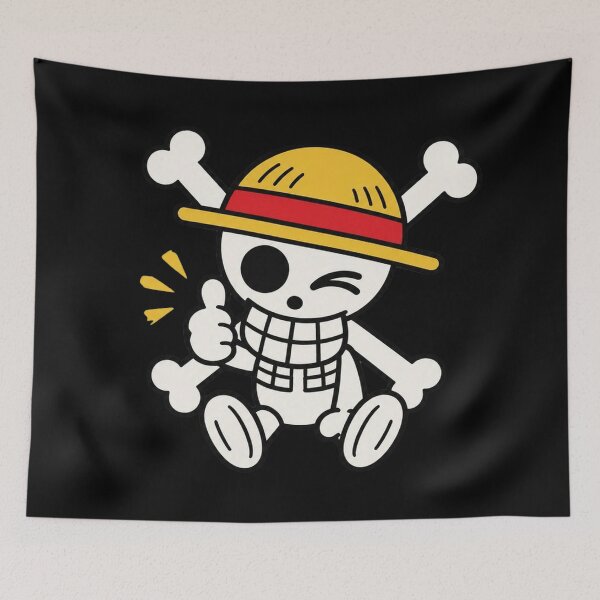 Item preview, Straw Hat Skull designed and sold by RaymonCharles9.
