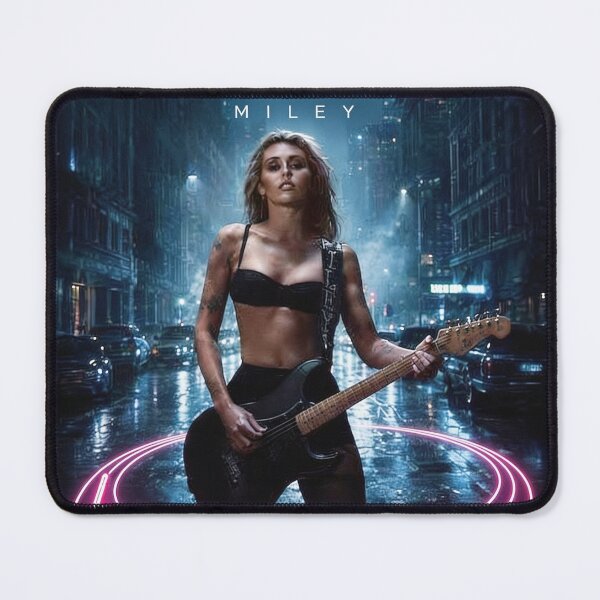 Item preview, Miley Cyrus Bass Persuades Neon City Vibes designed and sold by Vicky021.