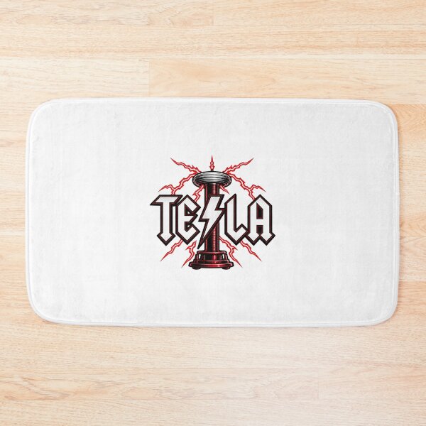 Item preview, Tesla and AC DC Inspired Electrical Science and Rock Music Design designed and sold by BrattyCatty.