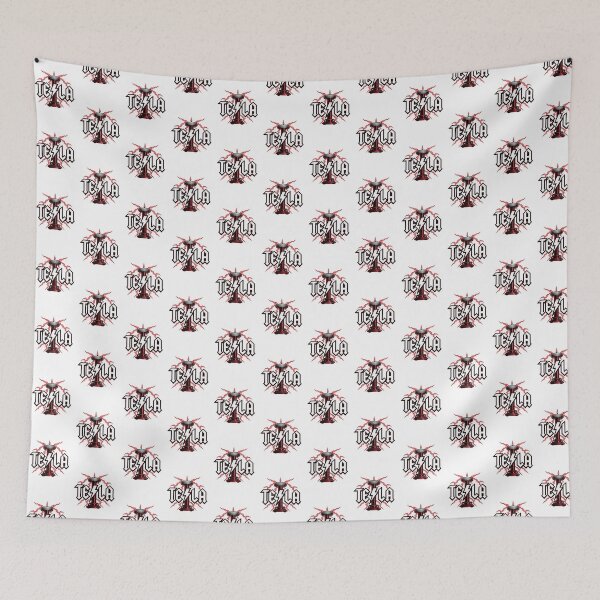 Item preview, Tesla and AC DC Inspired Electrical Science and Rock Music Design designed and sold by BrattyCatty.