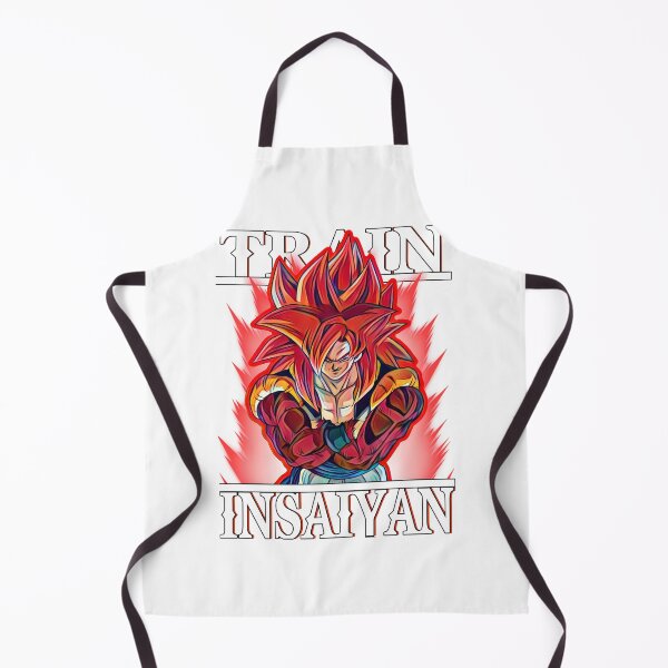 Item preview, Train Insaiyan Gogeta Super Saiyan Anime Dragon Ball Inspired Design designed and sold by glodokboy.
