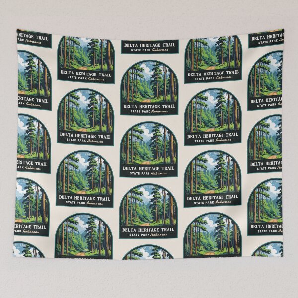 Item preview, Delta Heritage Trail State Park (Arkansas), USA designed and sold by PinkandP.