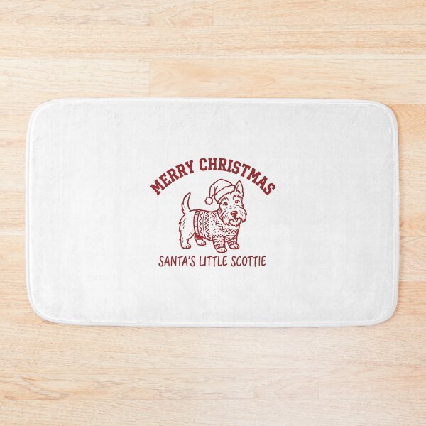 Item preview, santa's little scottie designed and sold by ManikRaja.