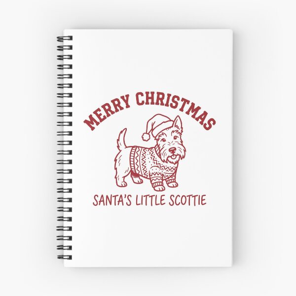 Item preview, santa's little scottie designed and sold by ManikRaja.