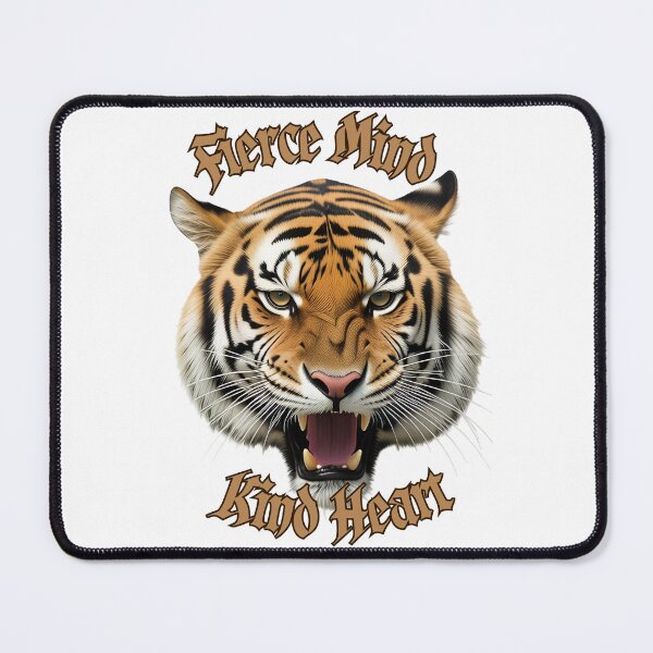 Item preview, Fierce Mind Kind Heart Tiger Photo Art designed and sold by Debsgiftware .