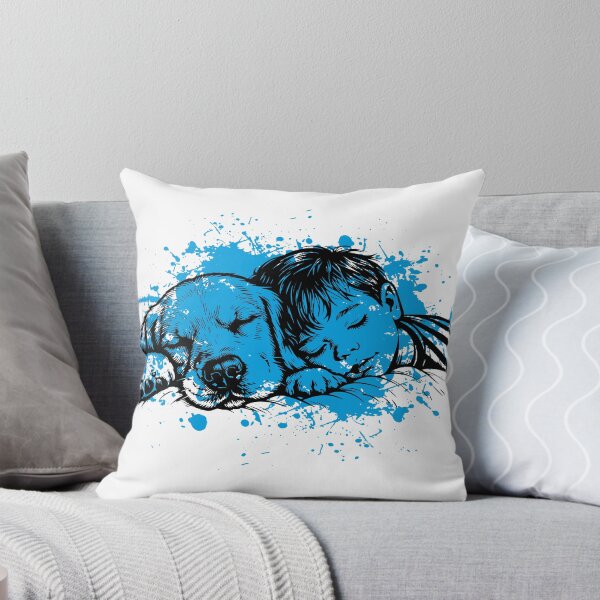 Item preview, Boy - dog - pet - animal -illustration - vintage - black and white designed and sold by 440CREATIVES.
