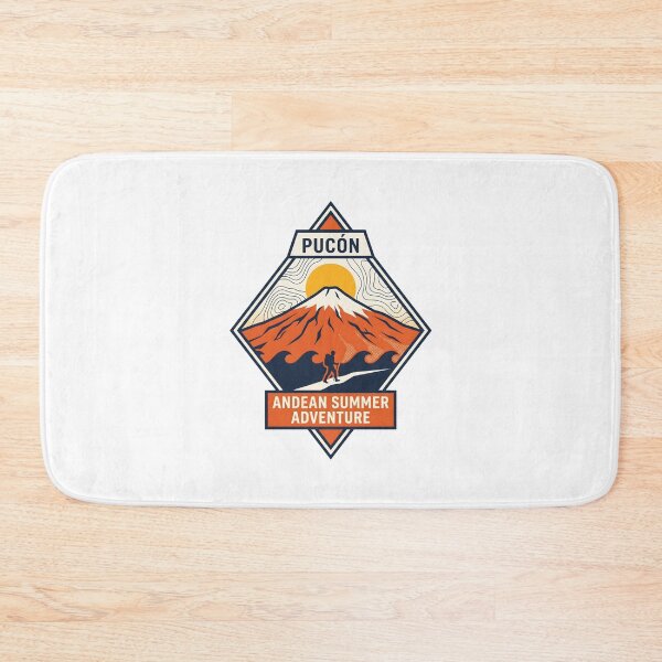Item preview, Pucon Andean Summer Adventure Volcano Hiking Graphic designed and sold by SplashTastic.
