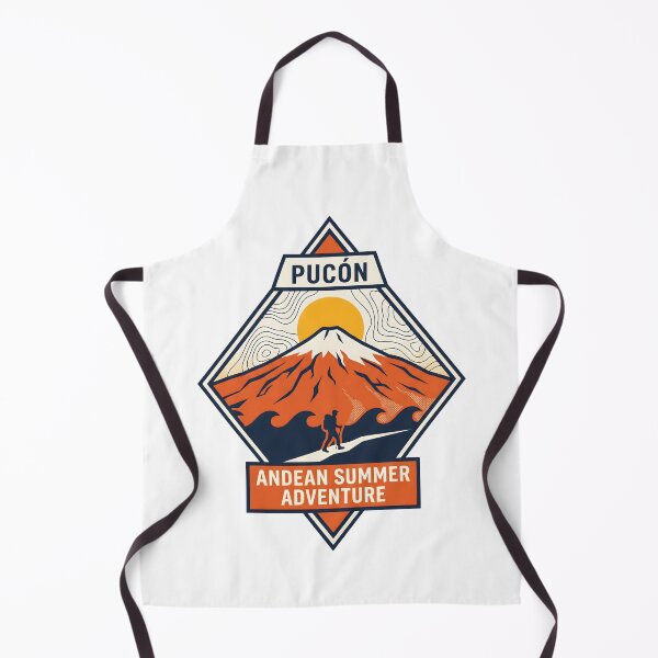 Item preview, Pucon Andean Summer Adventure Volcano Hiking Graphic designed and sold by SplashTastic.