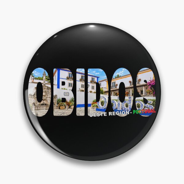 Item preview, OBIODOS Oeste, Portugal - Hermoso cartel de ciudad medieval amurallada designed and sold by Adam Gormley.