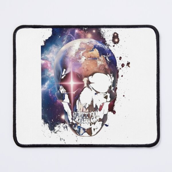 Item preview, Sesh Skull Floating in Space Cosmic Sci-Fi Artwork Design designed and sold by maboot.
