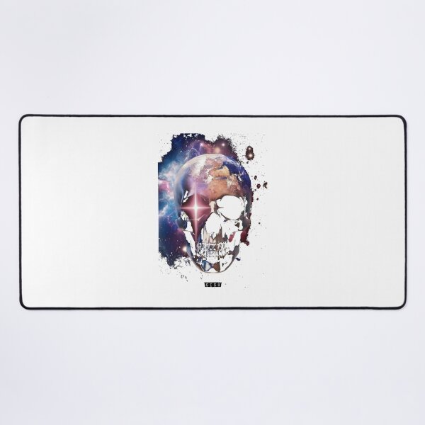 Item preview, Sesh Skull Floating in Space Cosmic Sci-Fi Artwork Design designed and sold by maboot.