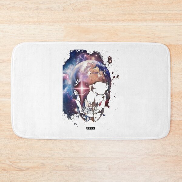 Item preview, Sesh Skull Floating in Space Cosmic Sci-Fi Artwork Design designed and sold by maboot.