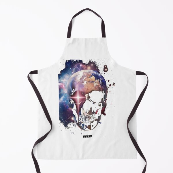 Item preview, Sesh Skull Floating in Space Cosmic Sci-Fi Artwork Design designed and sold by maboot.