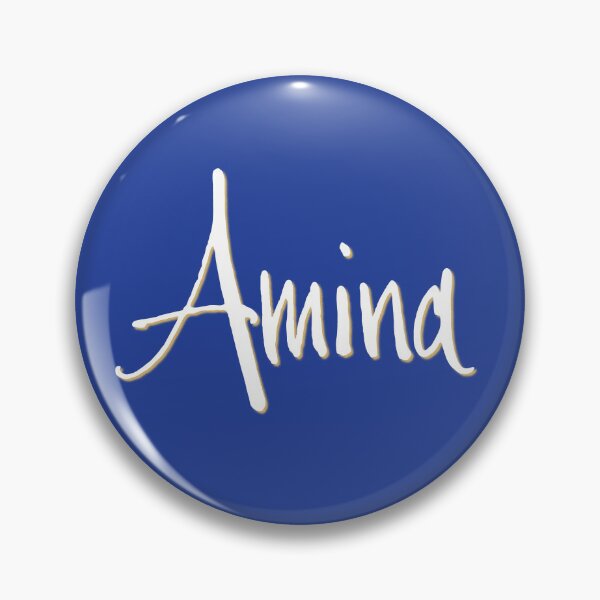 Item preview, AMINA personalized type design designed and sold by CharlottePlaceArt.