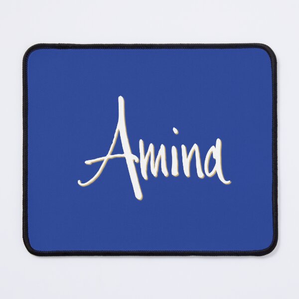 Item preview, AMINA personalized type design designed and sold by CharlottePlaceArt.