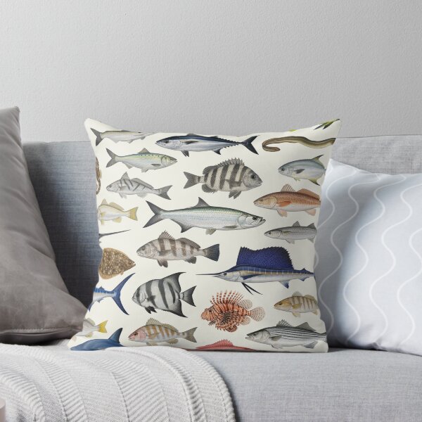 Item preview, Fishes of the North Carolina Coast Identification Chart designed and sold by kakarikihill.