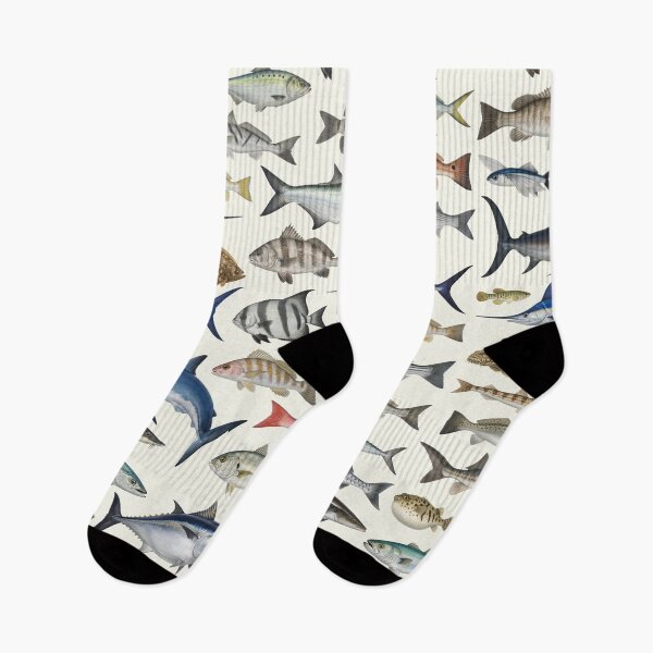 Item preview, Fishes of the North Carolina Coast Identification Chart designed and sold by kakarikihill.