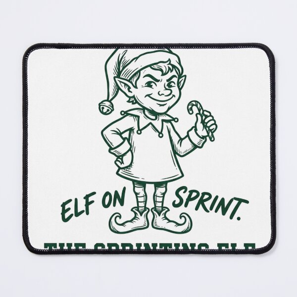 Item preview, the ssprinting elf designed and sold by ManikRaja.