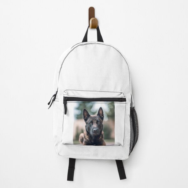 Item preview, Serious Portrait of Belgian Malinois Dog designed and sold by VanGaldo.