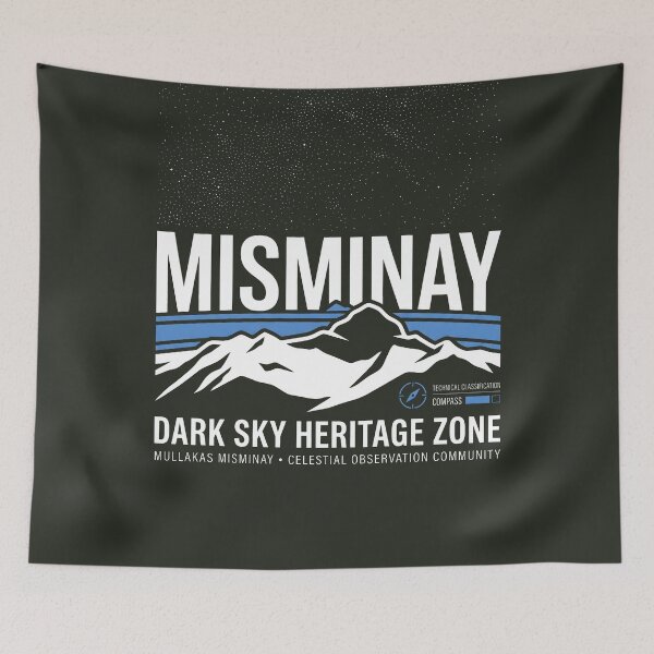 Artikelvorschau, Misminay Dark Sky Heritage Himmelsastronomie-Grafik entworfen und verkauft von SplashTastic.