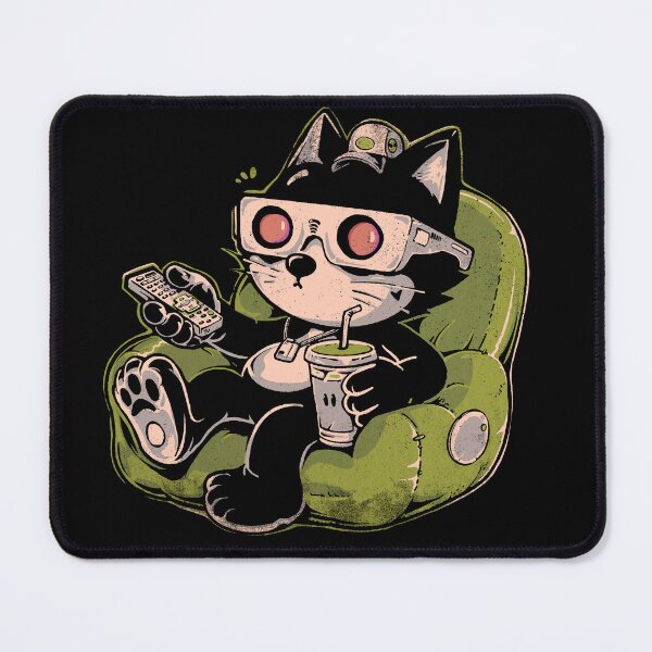 Item preview, Cozy Cat Couch Potato Mode designed and sold by Anugrah januar.
