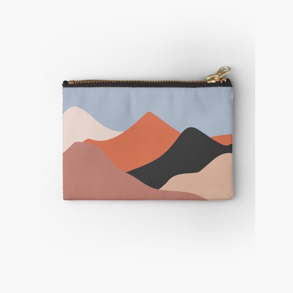 Item preview, Terracotta Desert Mountains Minimalist Landscape designed and sold by darkskinbender.