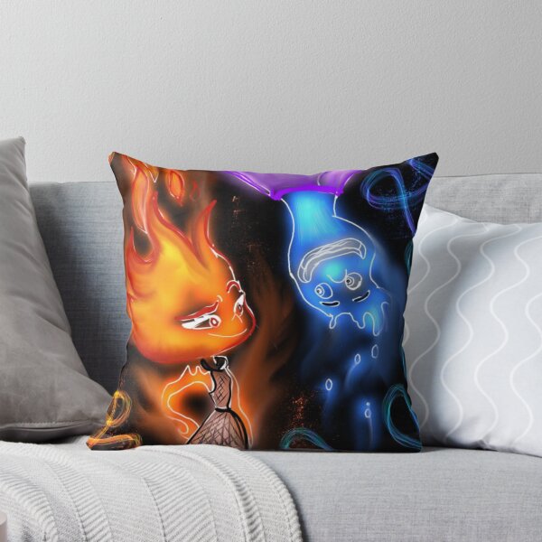 Item preview, water fire glow digital cartoon art designed and sold by Jay21743ori.