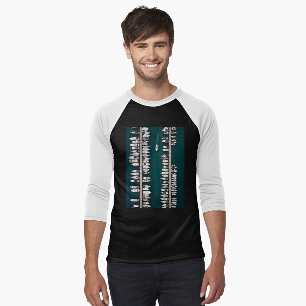 Item preview, Baseball ¾ Sleeve T-Shirt designed and sold by DRONY.