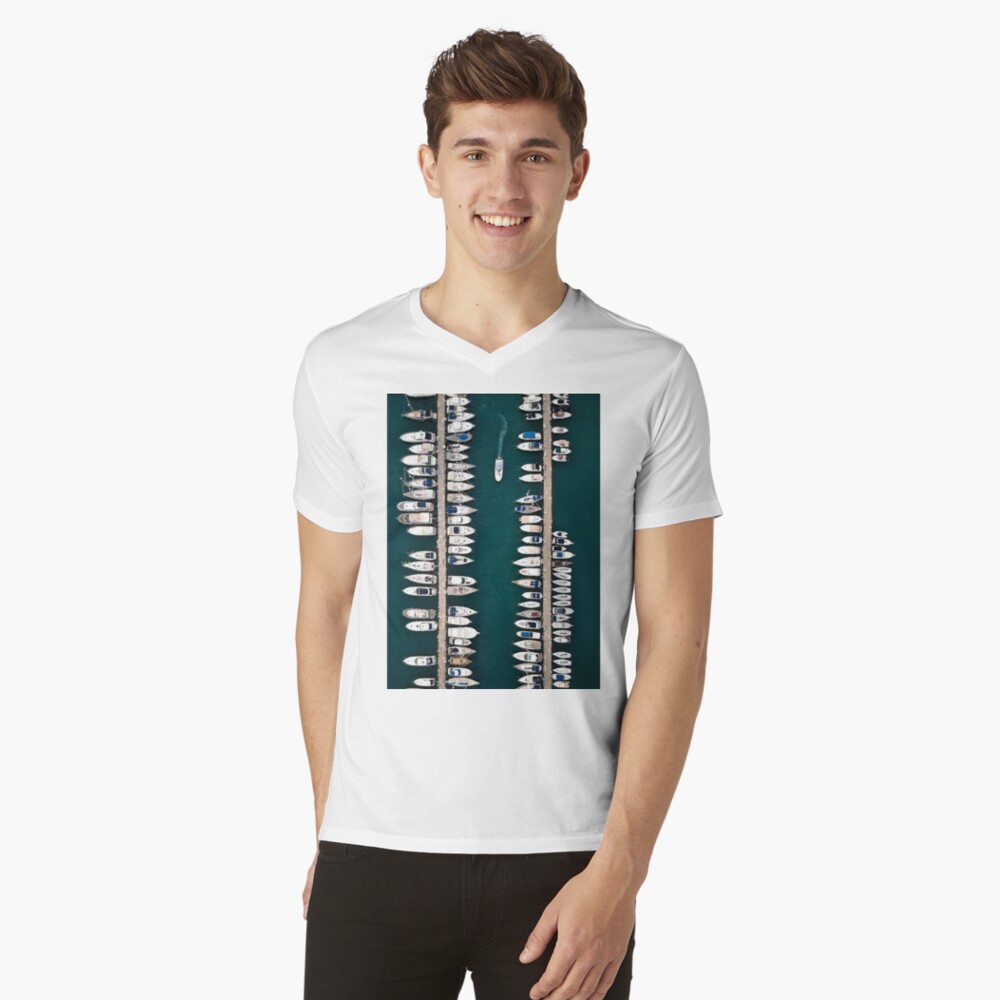 Item preview, V-Neck T-Shirt designed and sold by DRONY.
