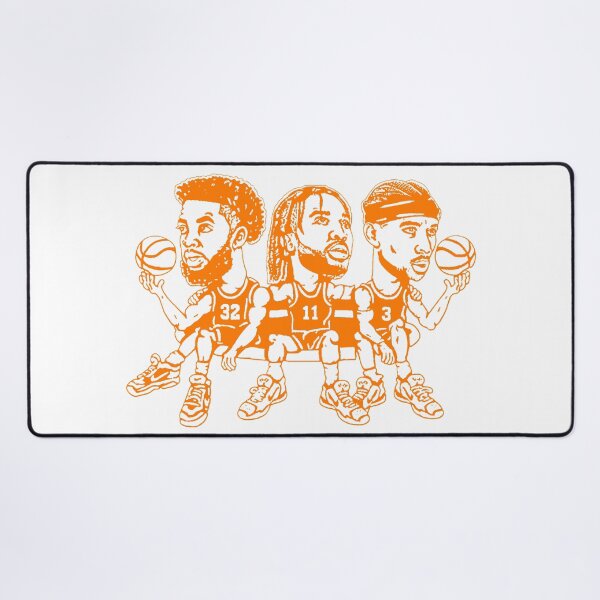 Item preview, Orange Silhouette Basketball Player designed and sold by GuadalupeDecker.