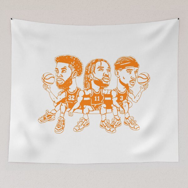 Item preview, Orange Silhouette Basketball Player designed and sold by GuadalupeDecker.