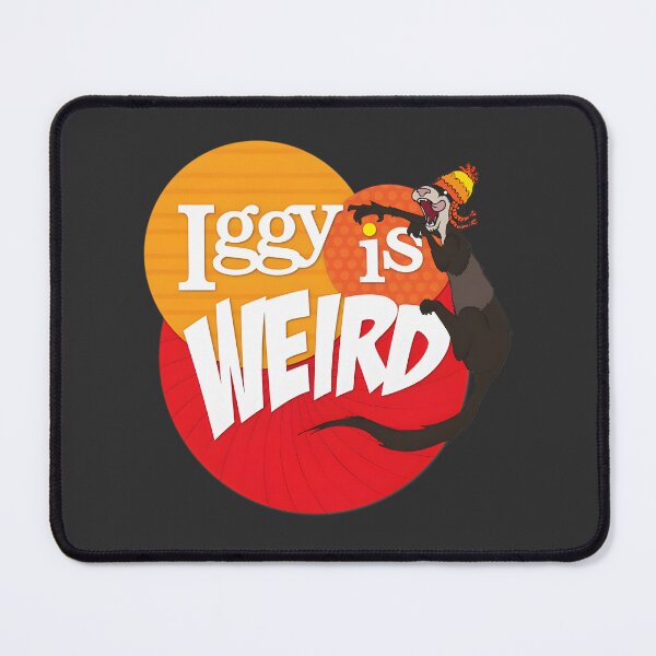 Item preview, Iggy is Weird - Quirky and Fun Design for Unique Personalities designed and sold by ChiwaukeeTco.