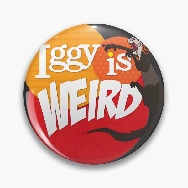 Item preview, Iggy is Weird - Quirky and Fun Design for Unique Personalities designed and sold by ChiwaukeeTco.