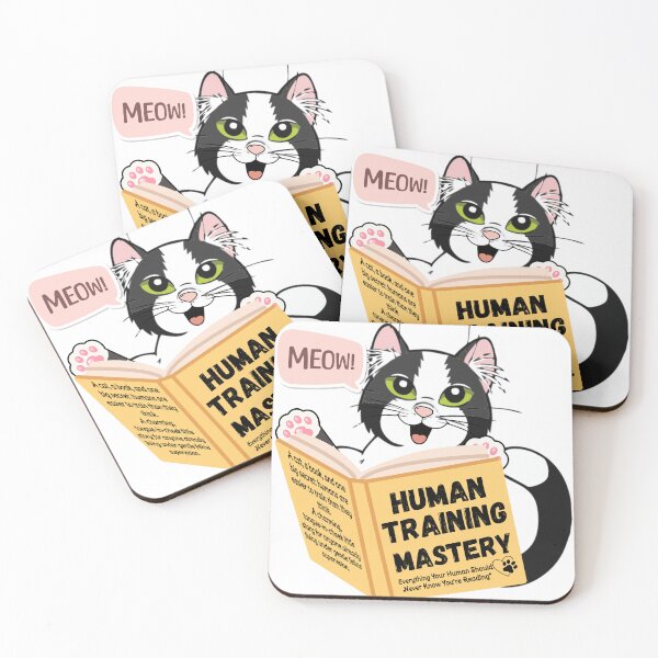 Item preview, Human Training Mastery for Cats designed and sold by ImaginARTDesign.