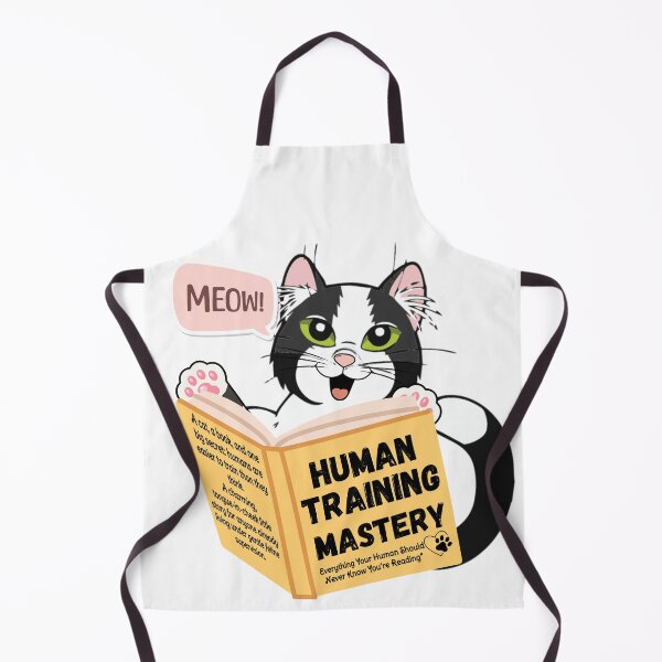 Aperçu de l'œuvre Human Training Mastery for Cats créée et vendue par ImaginARTDesign.
