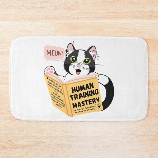 Item preview, Human Training Mastery for Cats designed and sold by ImaginARTDesign.