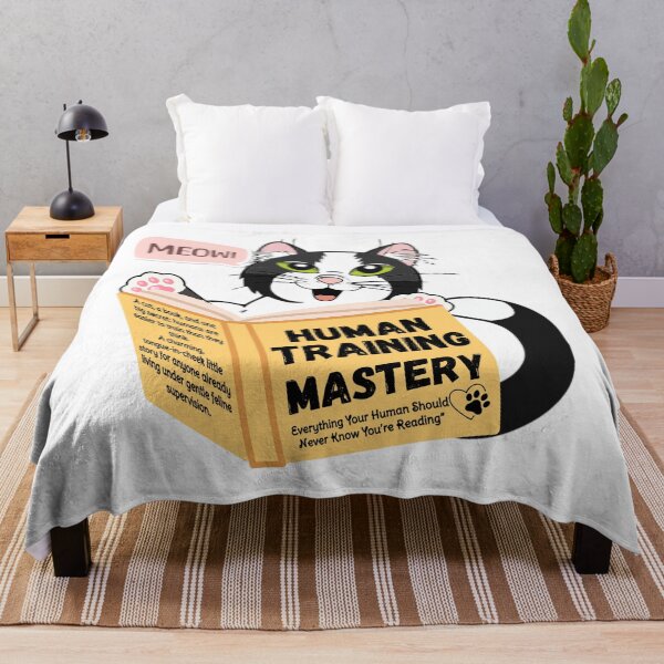 Item preview, Human Training Mastery for Cats designed and sold by ImaginARTDesign.