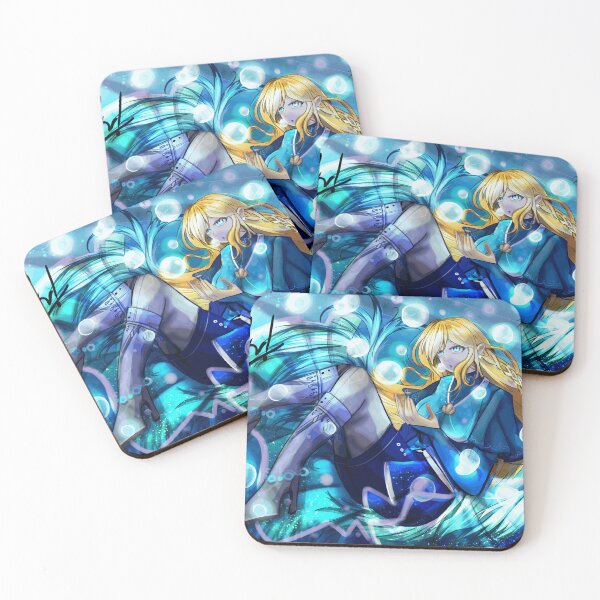 Item preview, Ocean Elf Girl Fantasy Magic Art designed and sold by CalderFenwick.