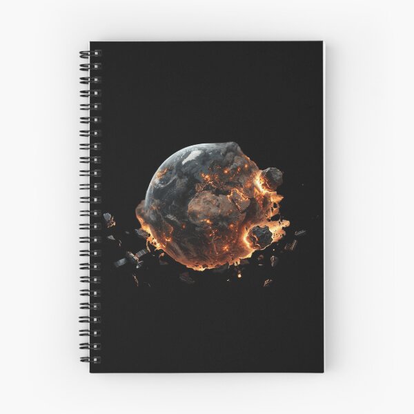 Item preview, Cinematic Epic: Earth Destroyed by Cosmic Collision and Molten Core designed and sold by lovepower.