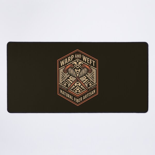 Item preview, Warp And Weft Natural Fiber Artisan Weaver Graphic designed and sold by SplashTastic.