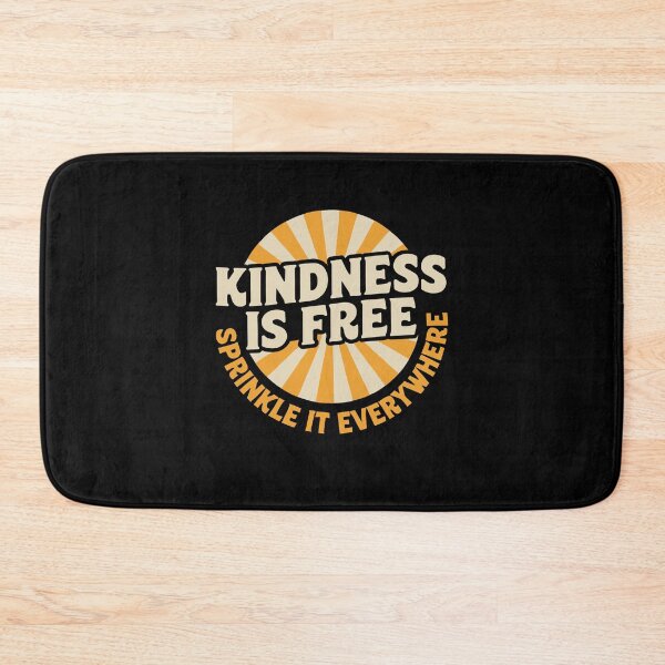 Item preview, Kindness Is Free Sprinkle It Everywhere Retro Slogan designed and sold by Say It With Ink.