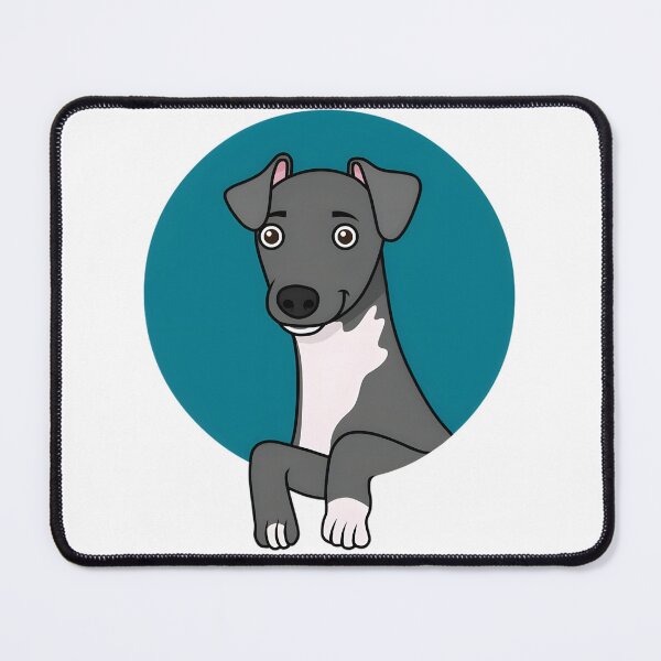 Item preview, Quinn the Italian Greyhound Cute Dog Illustration Design designed and sold by ChiwaukeeTco.