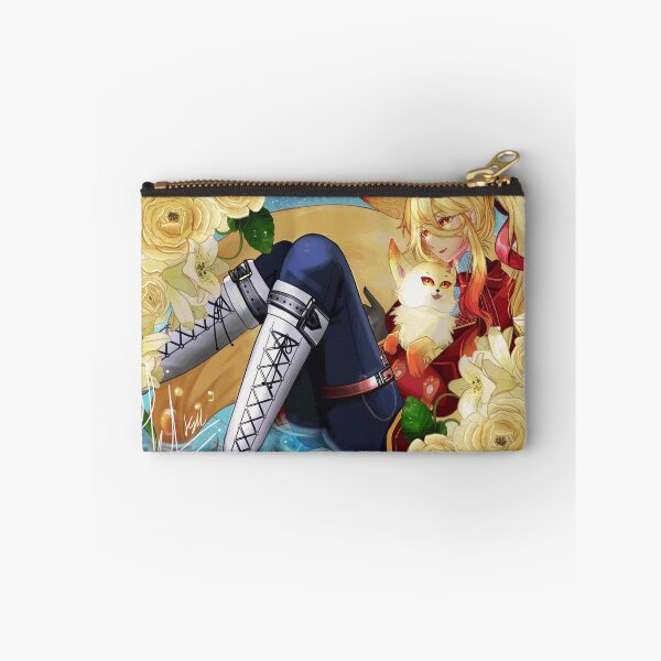 Item preview, Golden Fox Girl Floral Fantasy Art designed and sold by CalderFenwick.