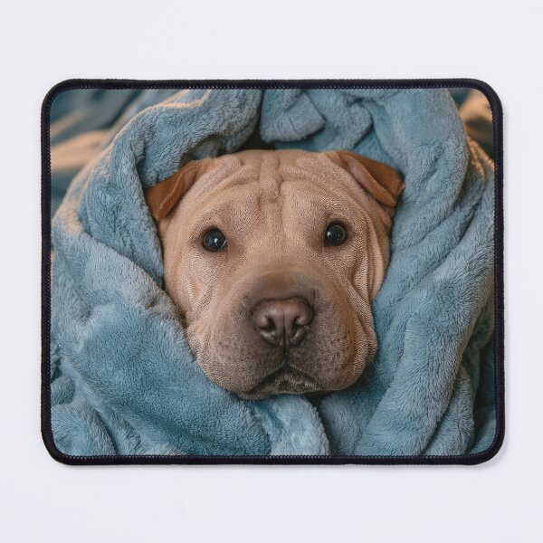Item preview, Shar Pei in Blanket 01 designed and sold by Elisabeth Lucas.